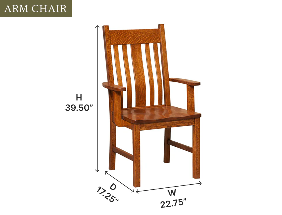 Amish Kingsbury Dining Chair