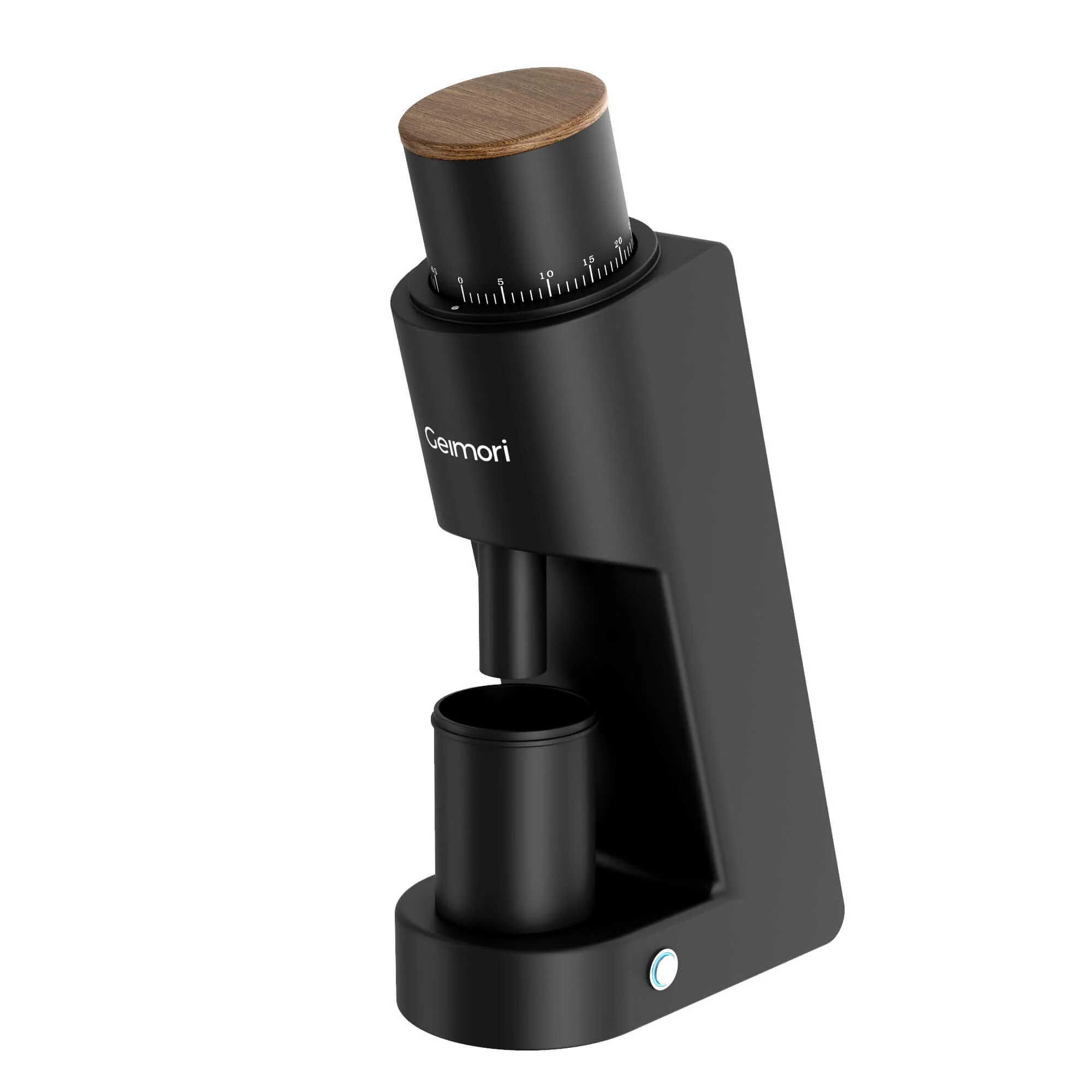 Geimori GU38 Single Dose Coffee Grinder, Electric Burr Coffee Grinder with 38mm Conical Burrs, Stepless Adjustment, Zero Retention