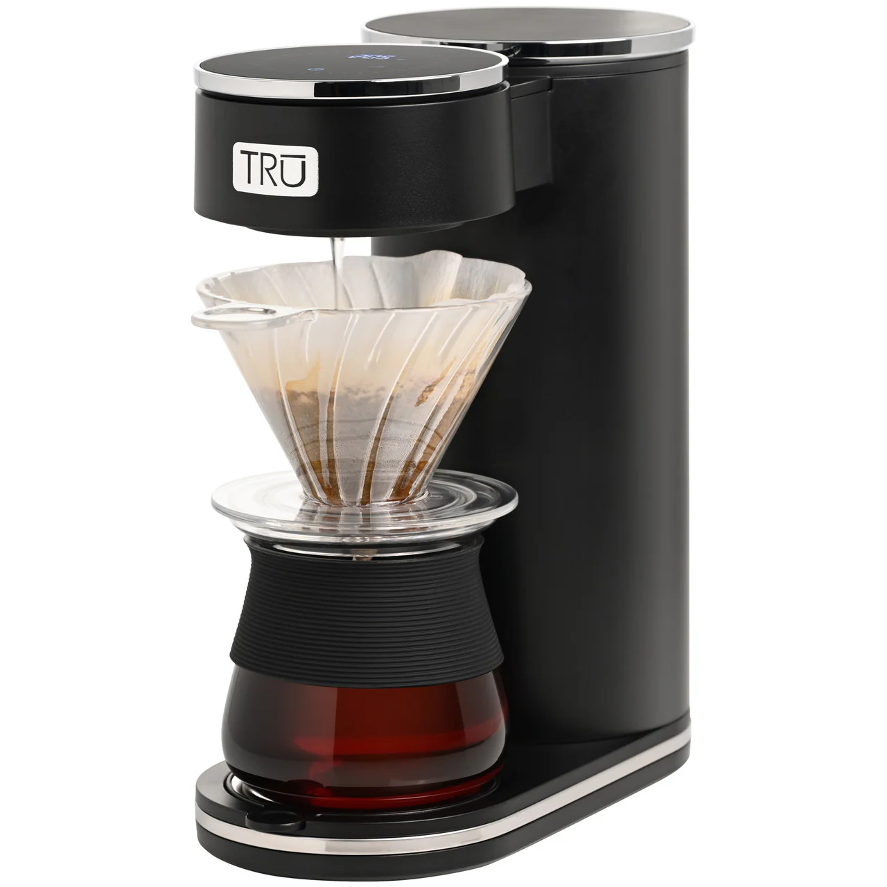 TRU Automatic Pour Over Coffee Maker with Digital Touch Screen