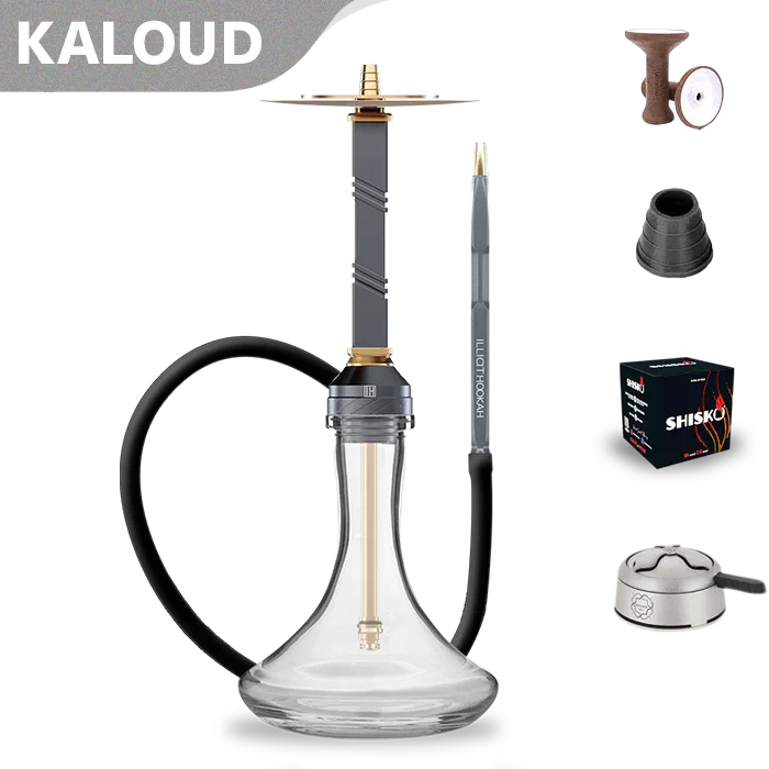Illicit Hookah Model XI - Black