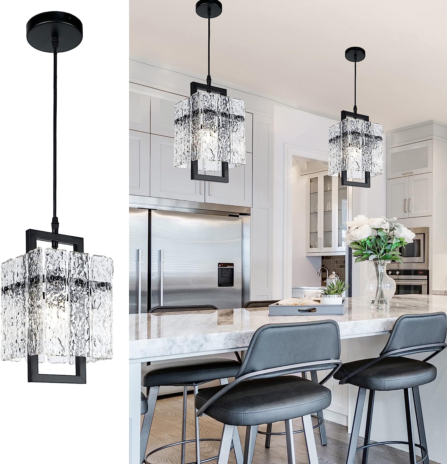 Crystal Chandeliers for Dining Room Kitchen Living Room