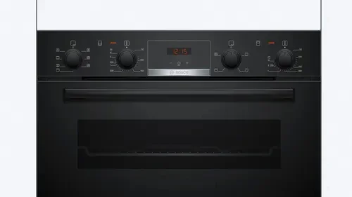 Bosch Series 4 Built-In Double Oven - Black | MBA533BB3B