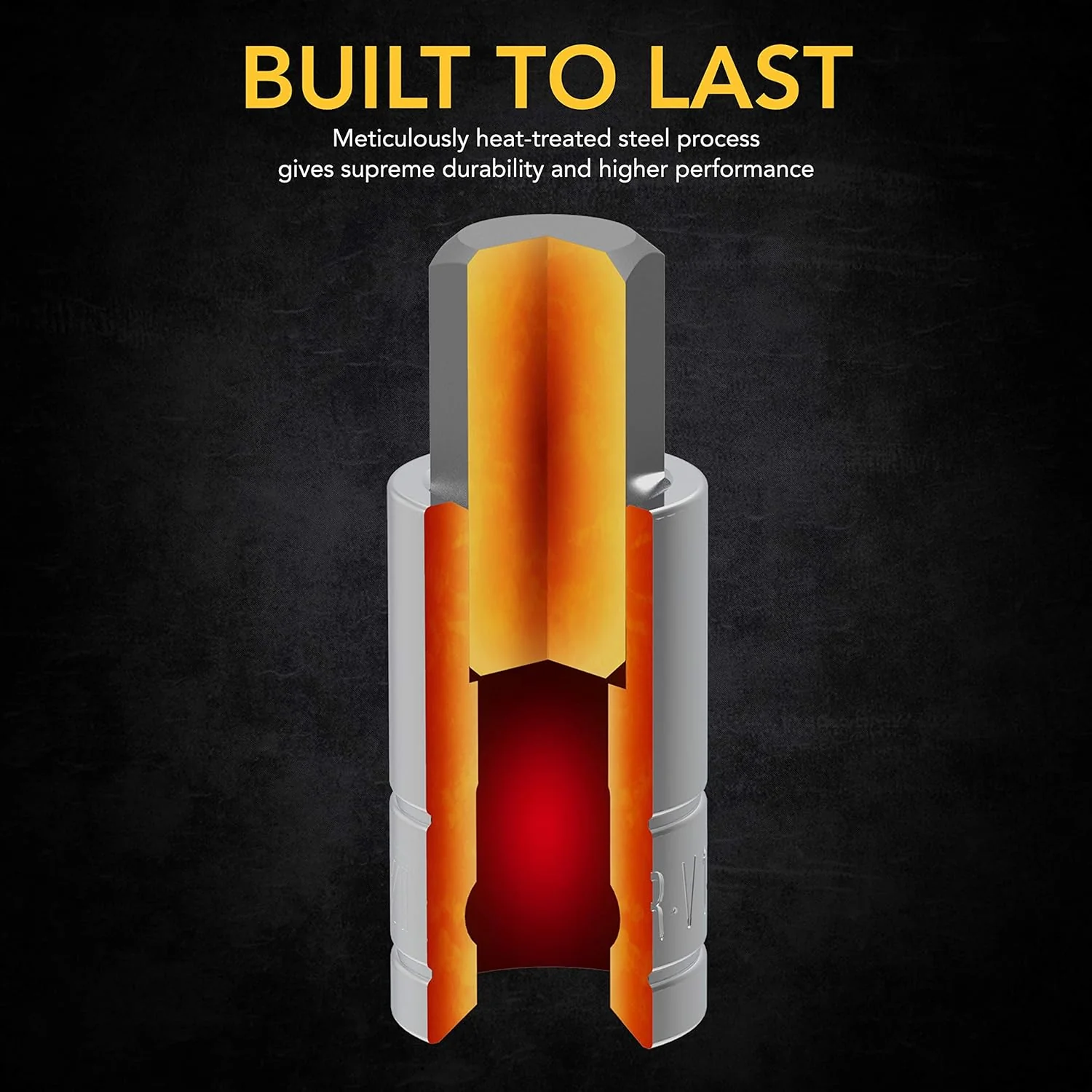 32-Piece Master HEX Bit Socket Set - Premium S2 Alloy Steel