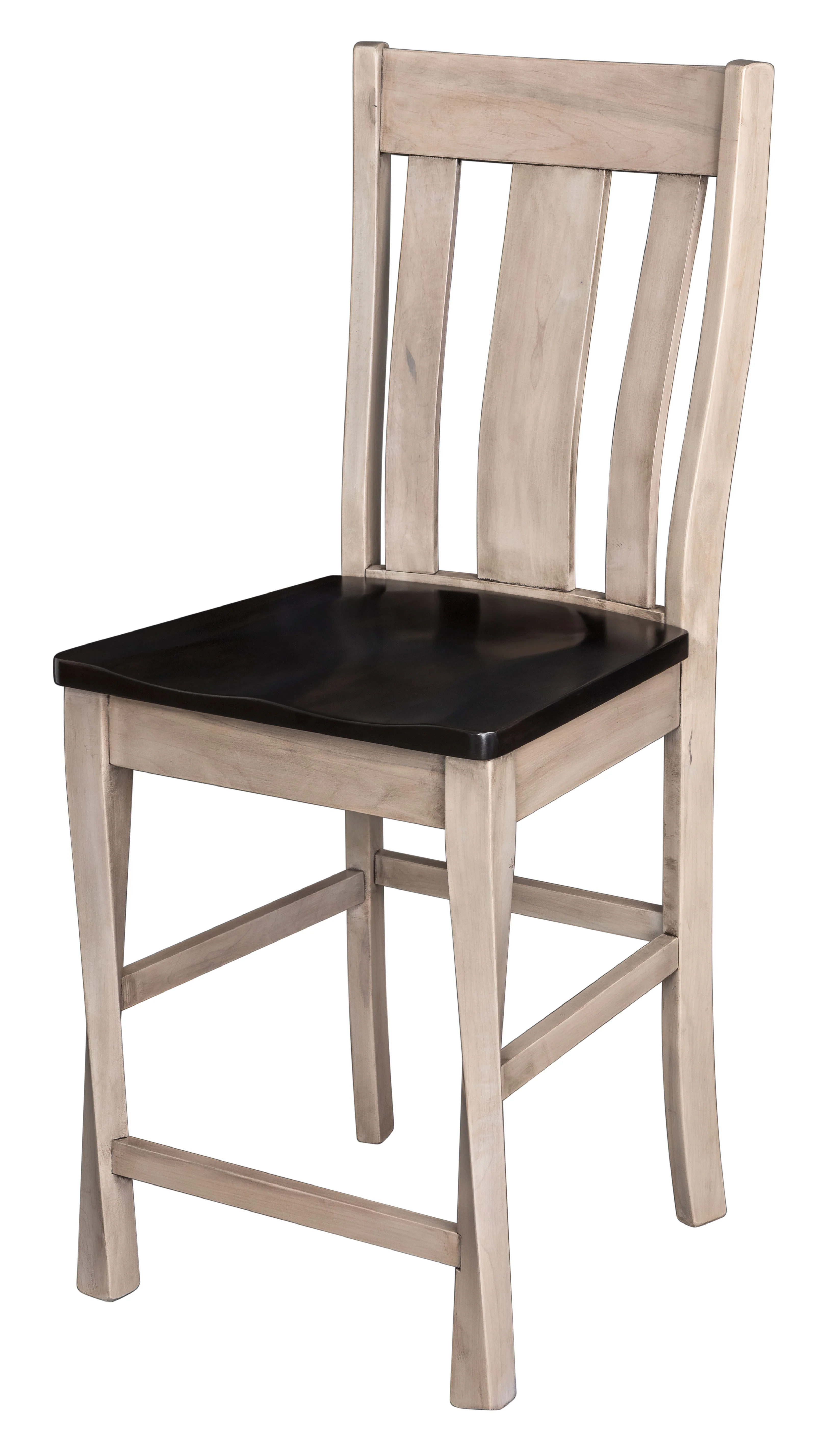 Amish Lawson Stationary Bar Chair