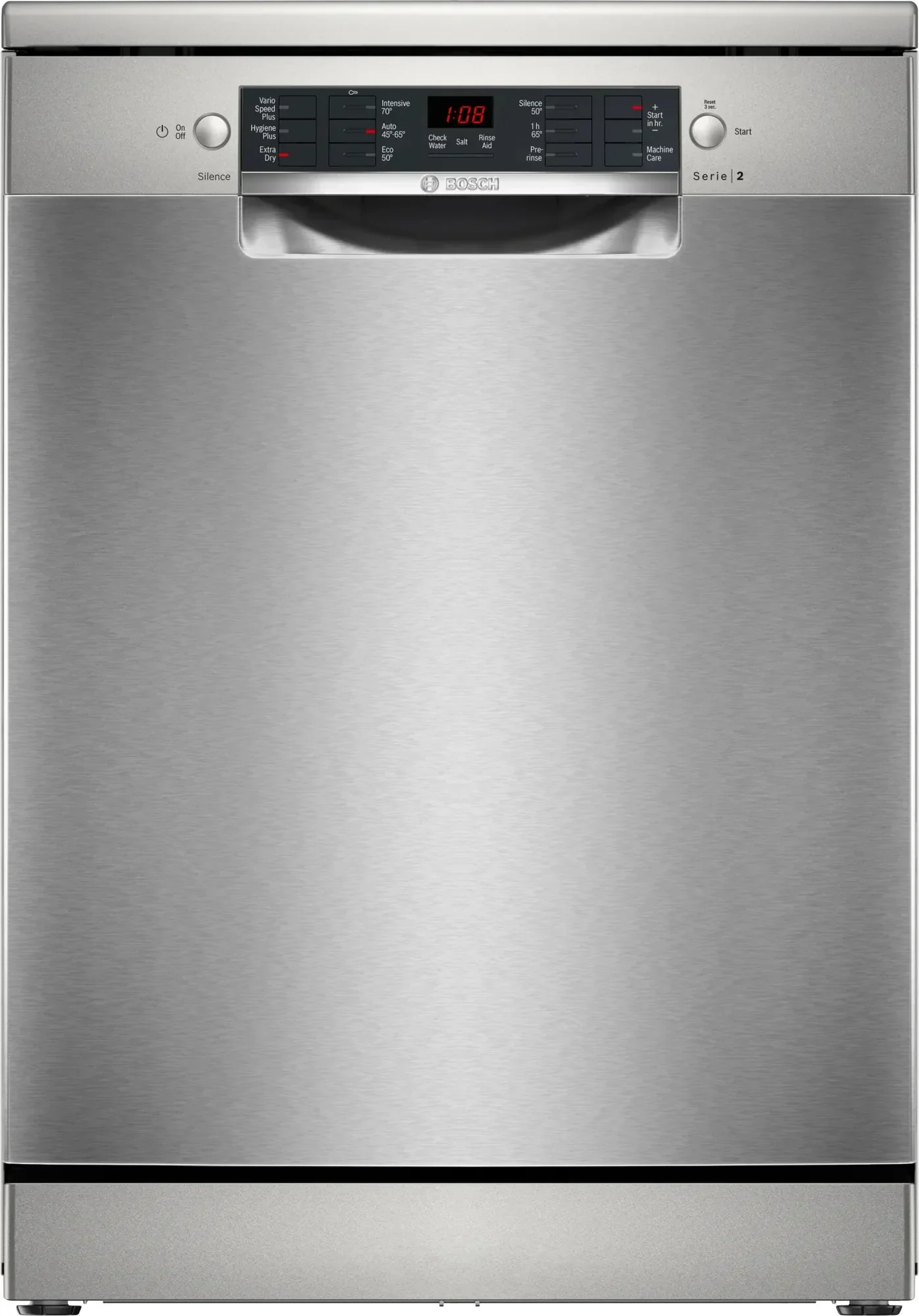 Bosch Serie 2 Stainless Steel Freestanding Dishwasher | SMS26AI08G