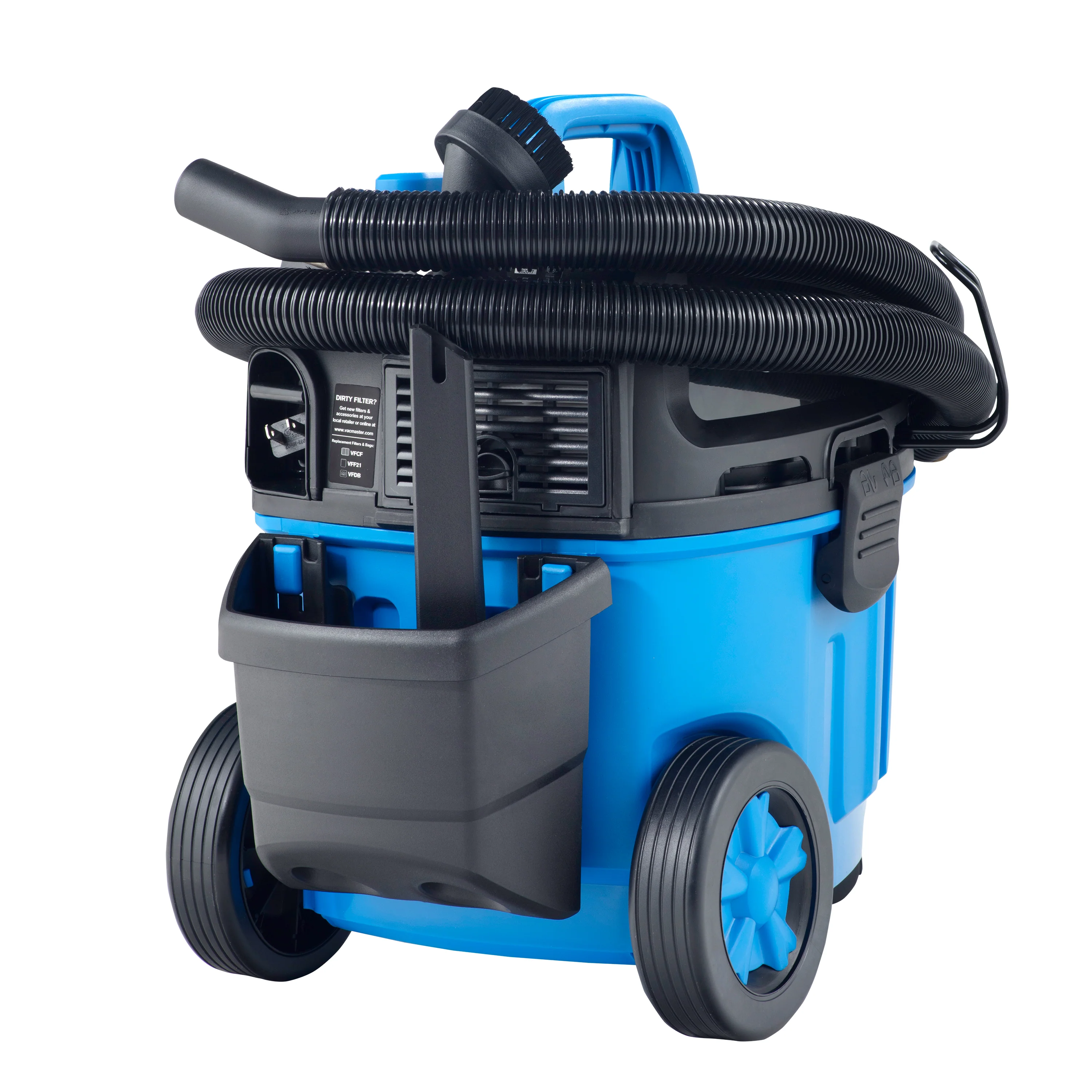 4 Gallon 5 Peak HP Poly Household Wet/Dry Vacuum