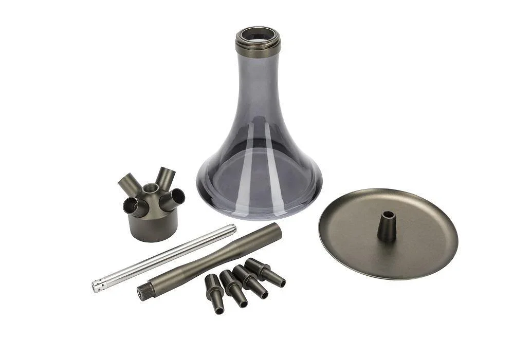 MOE'S WANTED M1 Aluminium Anthracite Matt Hookah
