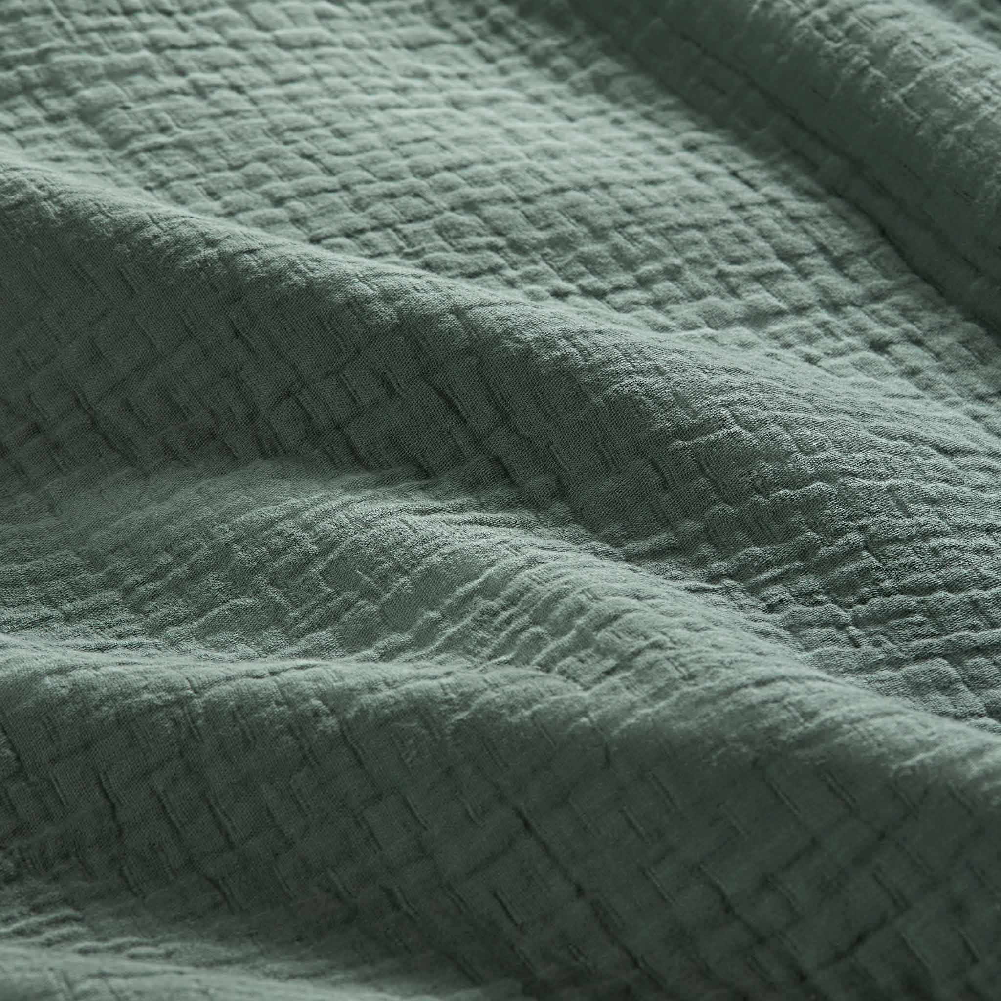 Breezeweave Crinkle Cotton Bed Blanket