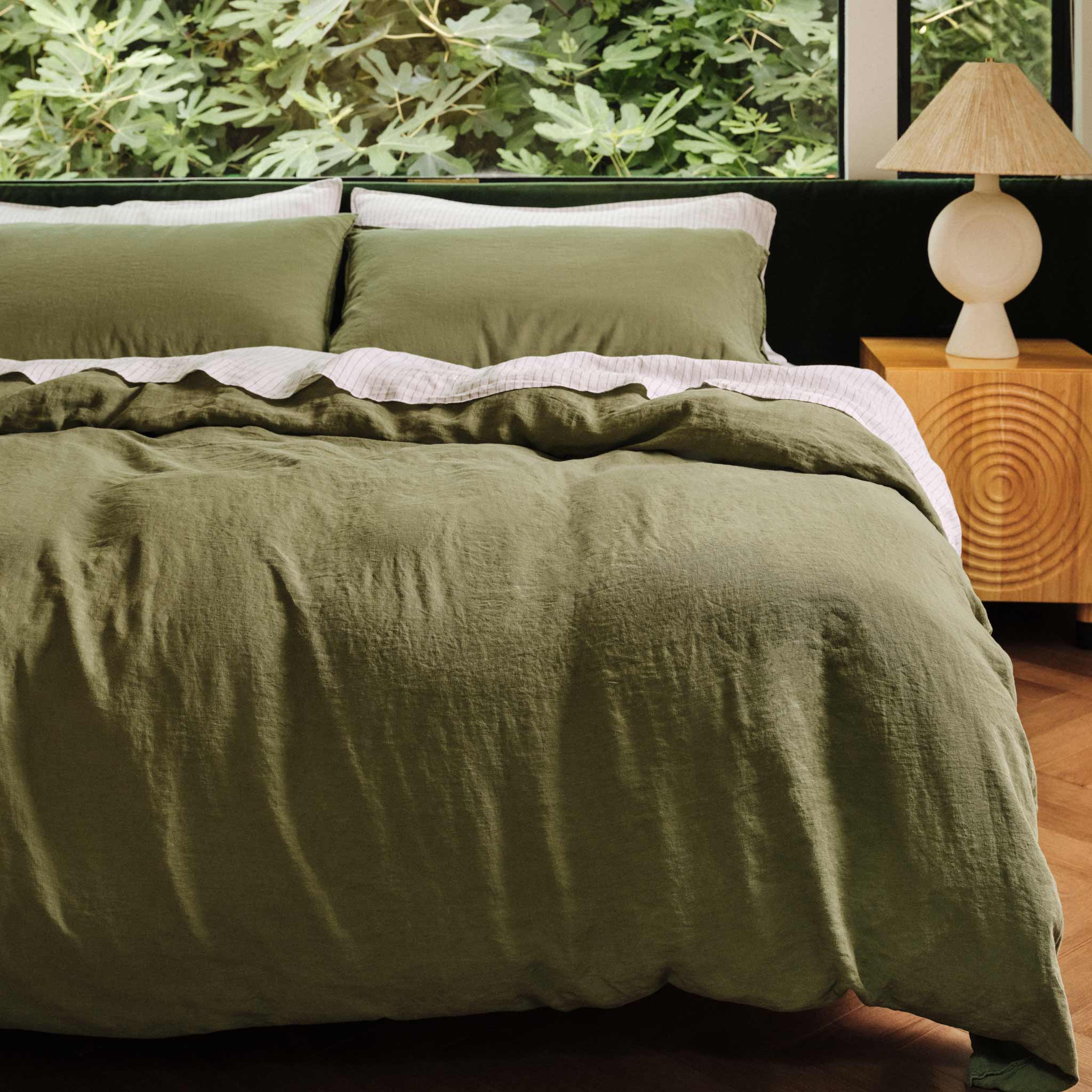 Washed European Linen Duvet Cover