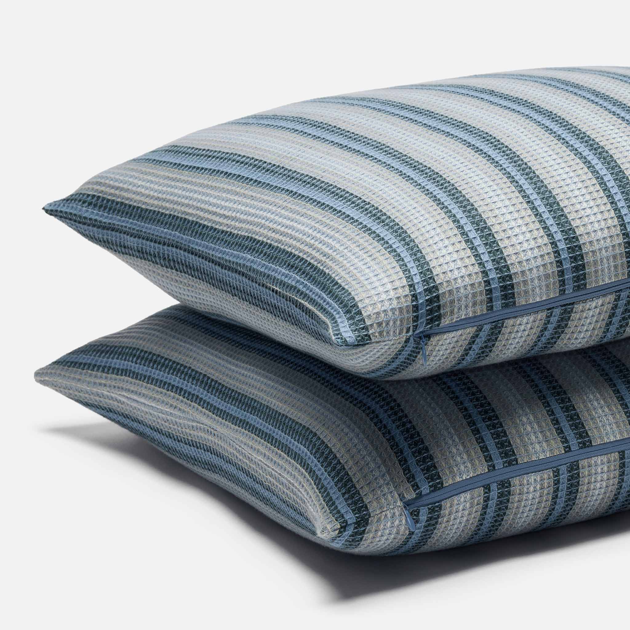 Micro Waffle Sham Set