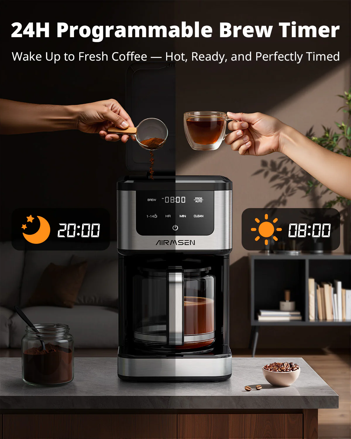 14-Cup Programmable Coffee Maker