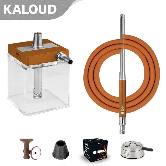 Hoob SubAtom Hookah C - Siena Orange