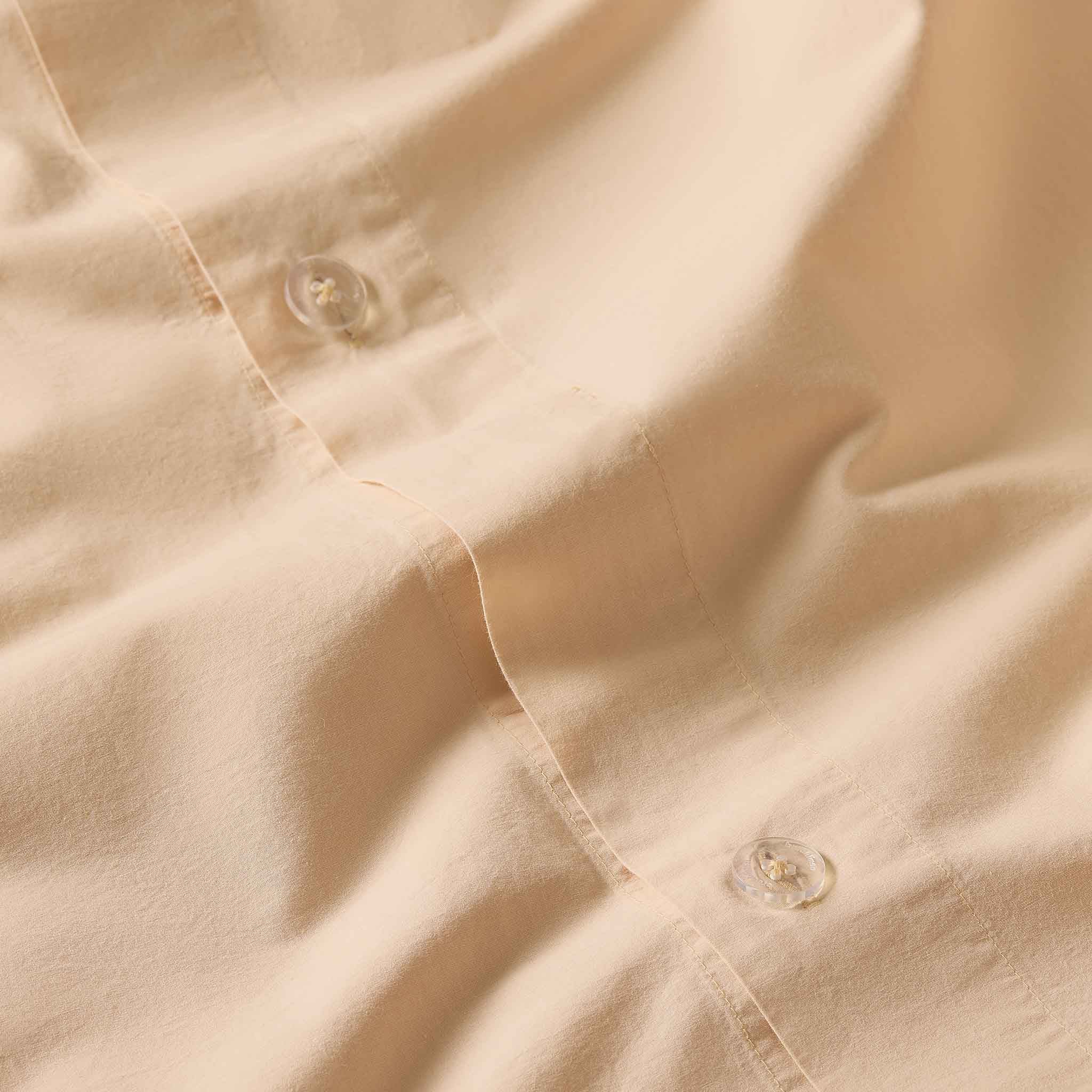 Washed Classic Percale Duvet Set