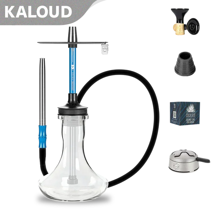 Alpha Misha Rebel Hookah - Miami Blue