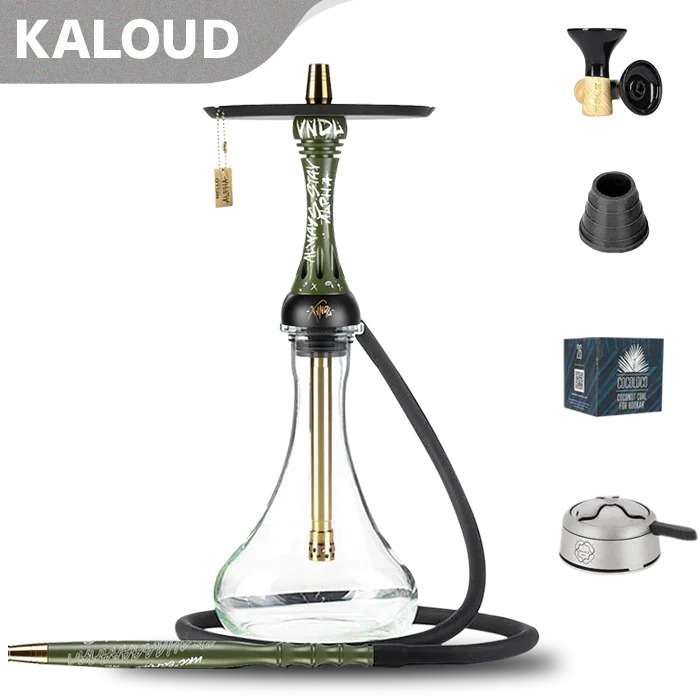 Alpha Hookah X VNDL Set - Olive