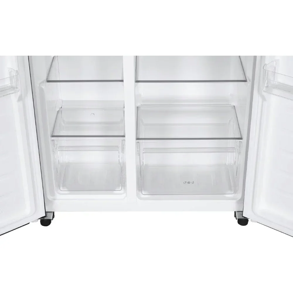 Candy American Fridge Freezer Frost Free Black | CHSBSV5172EBKN