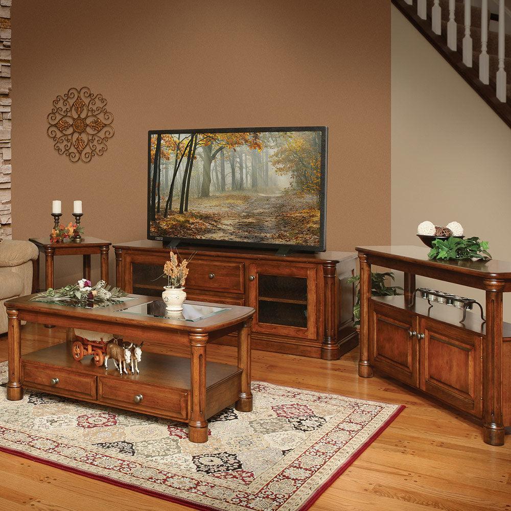 Amish Jefferson Sofa Table