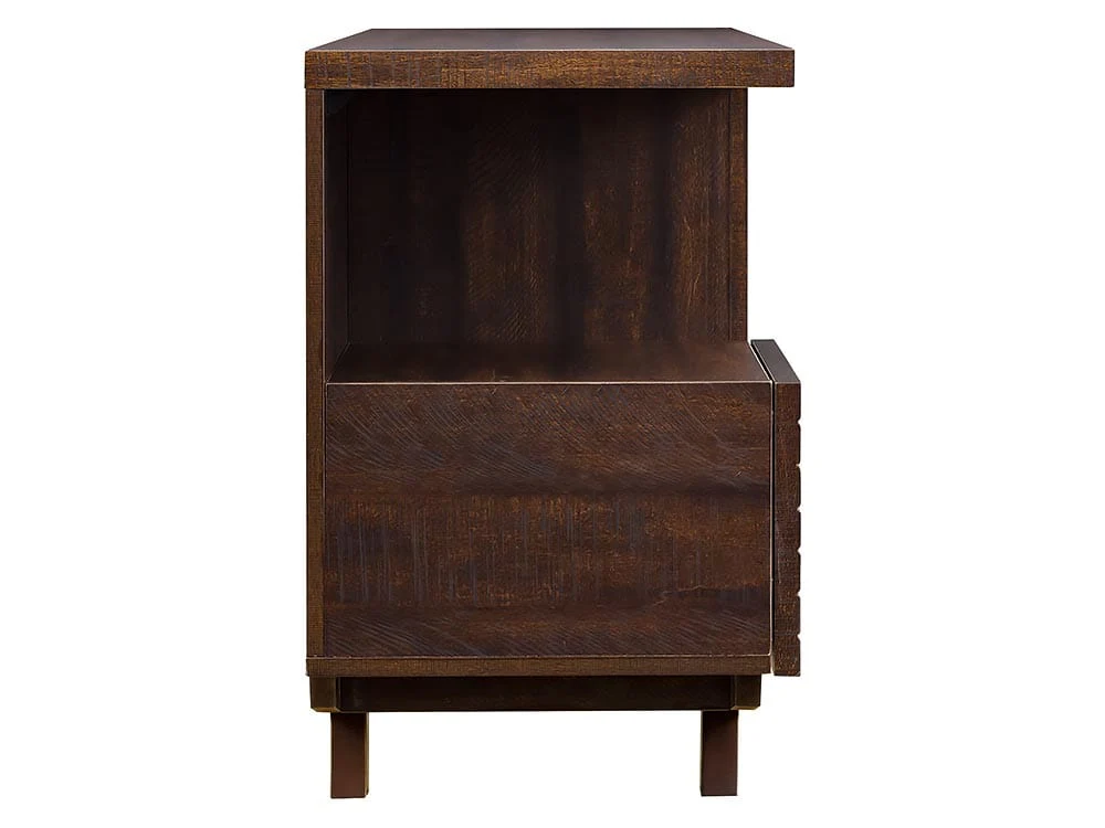 SoHo Media Console in Mahogany