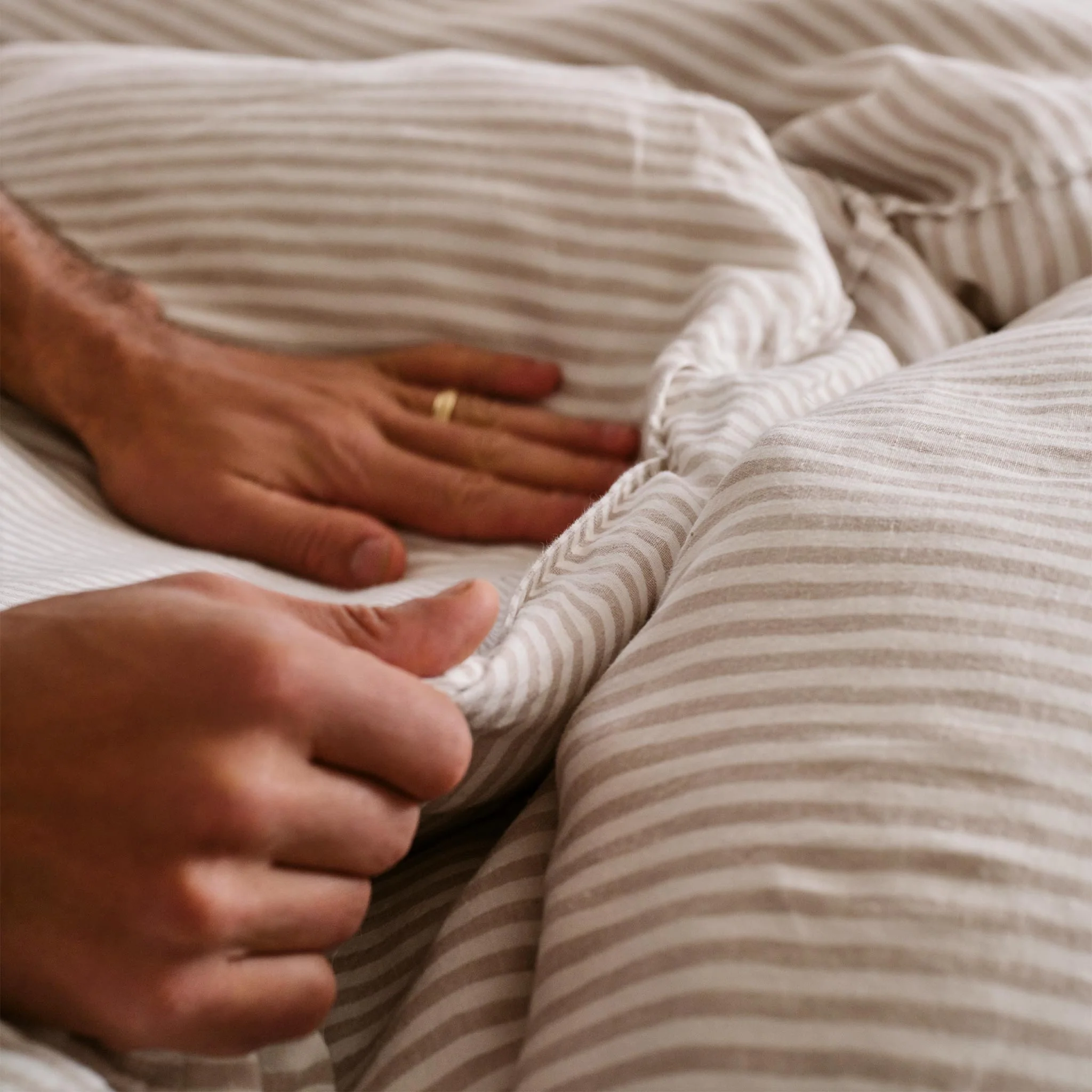 Washed European Linen Duvet Set