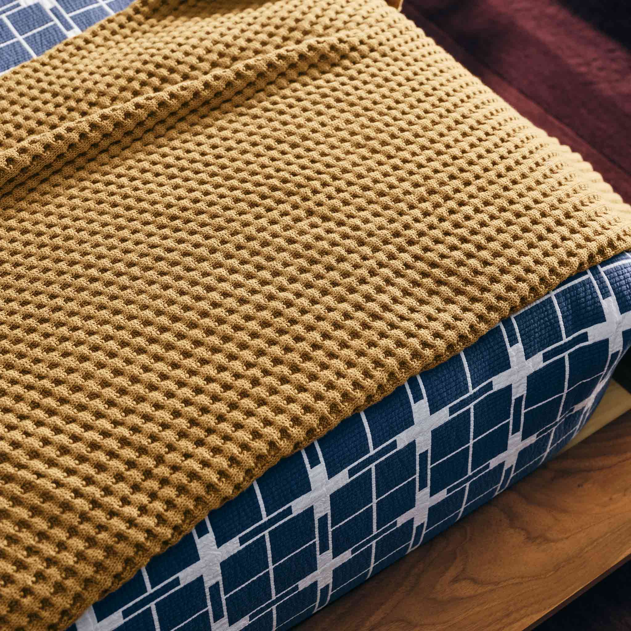 Ribbed Matelasse Quilt Set