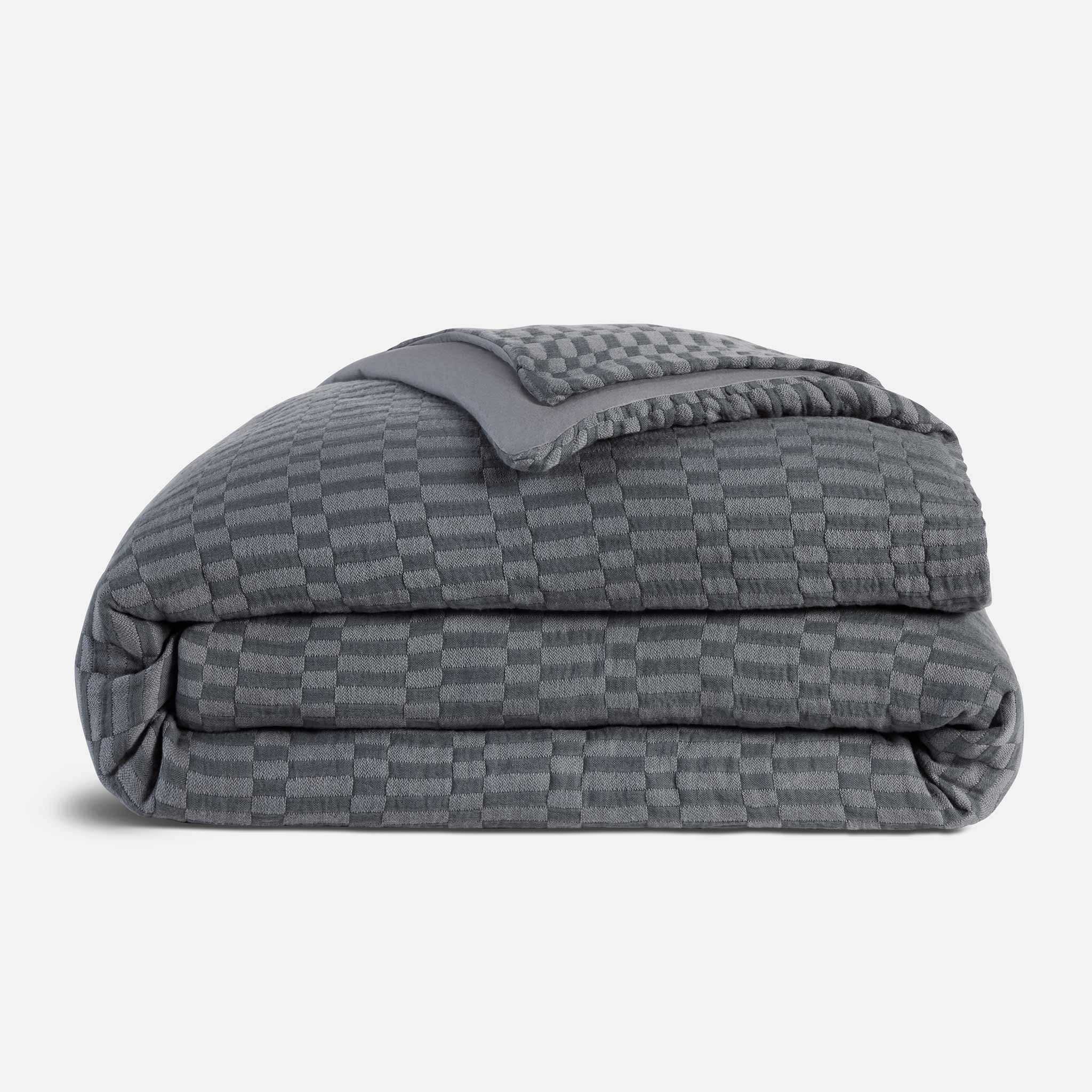 Woven Checkerboard Duvet Cover - Last Call