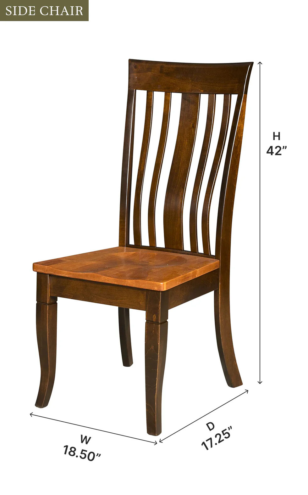 Amish Newbury Dining Chair - Quick Ship
