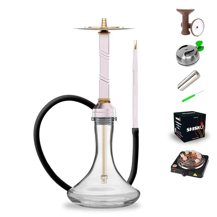 Illicit Hookah Model XI - Light Pink