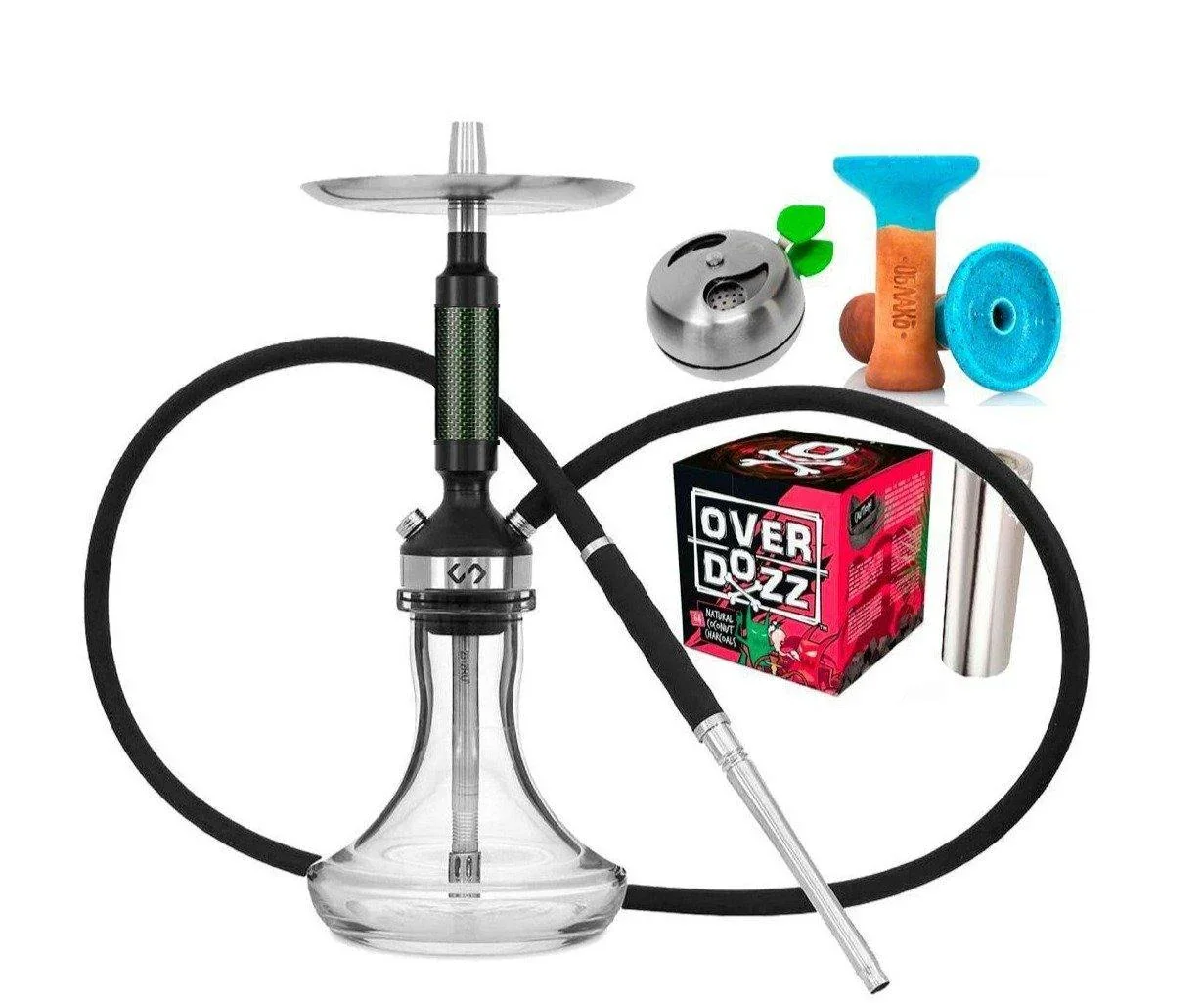 Conceptic Smart Carbon Shisha Bundle Set