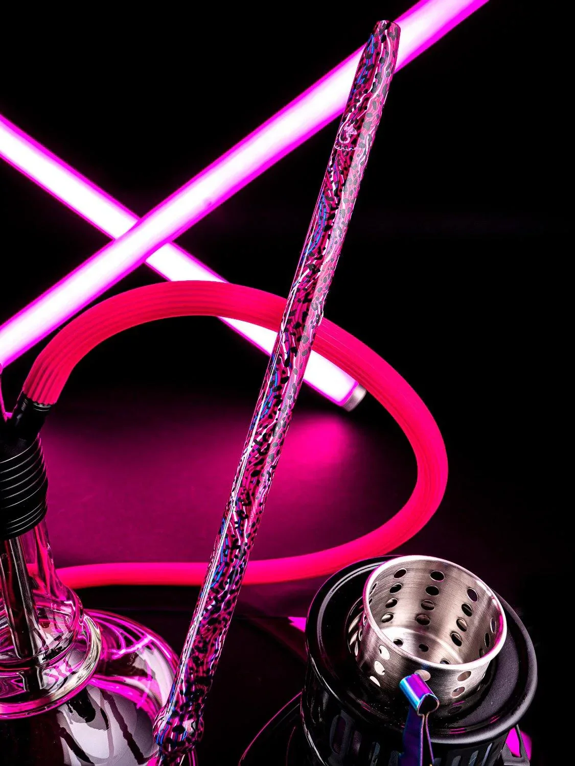 Dschinni Flex Camo Hookah Set Pink