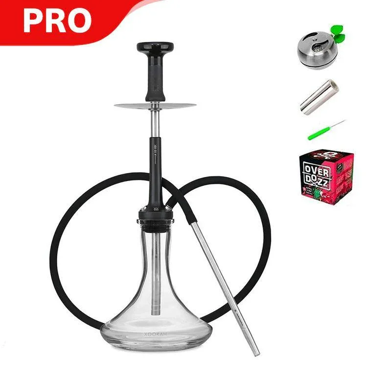 Doosha Hookah Basic Black Shisha With Oblako M Doosha Bowl
