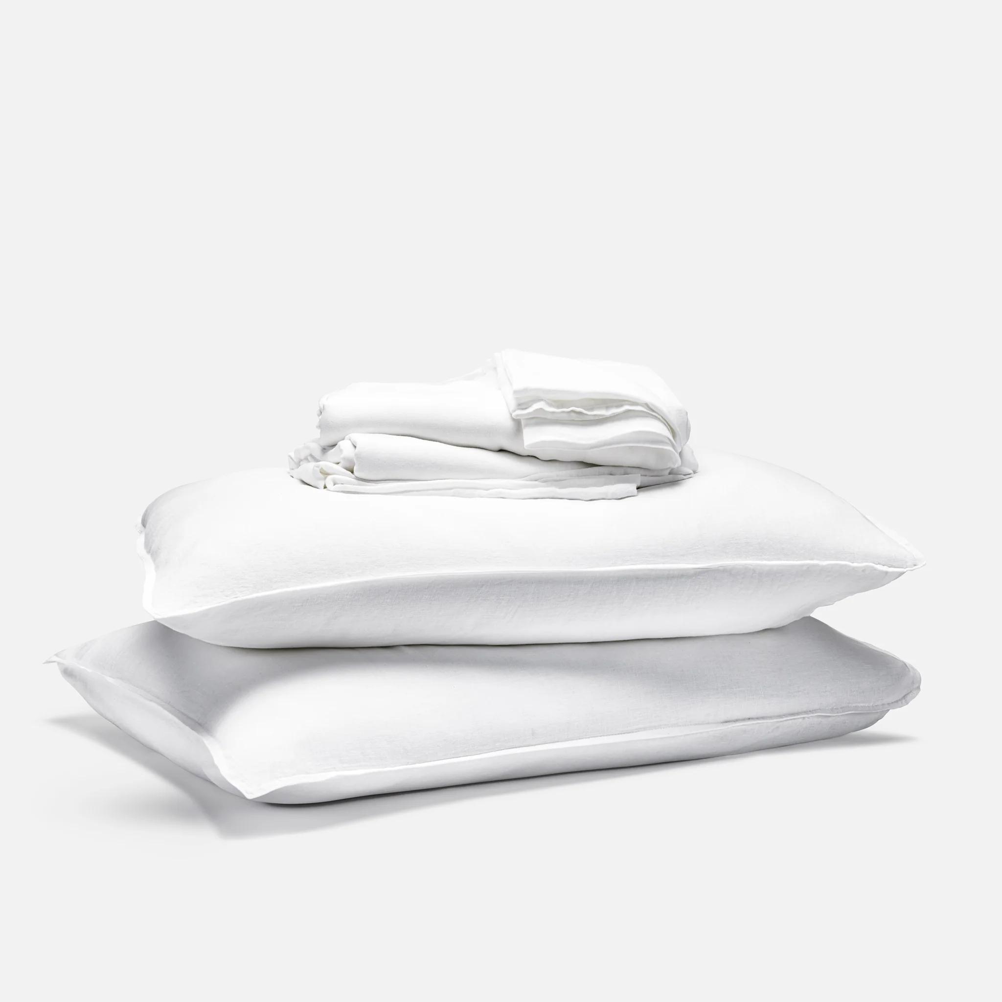 Washed European Linen Core Sheet Set