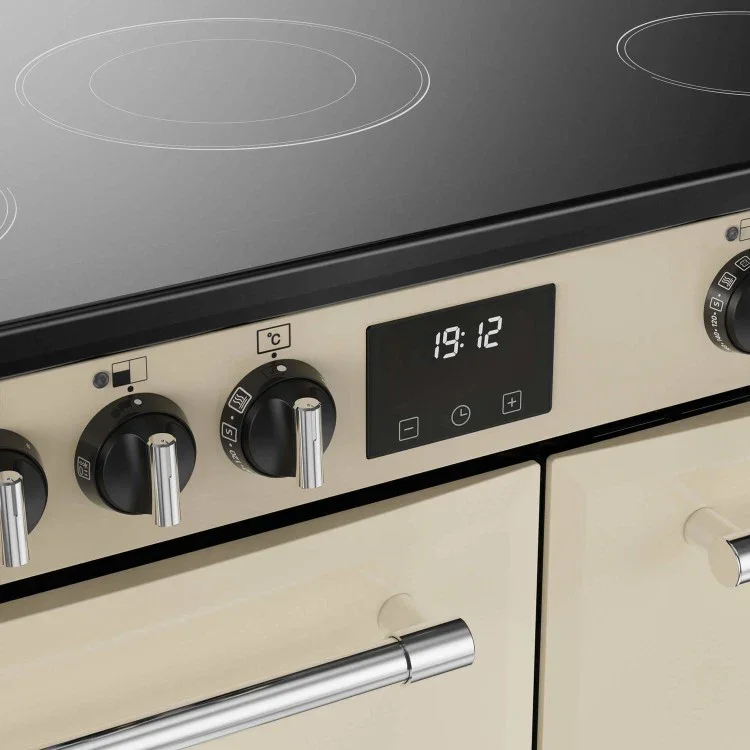 Belling Farmhouse 90cm Electric Range Cooker - Cream