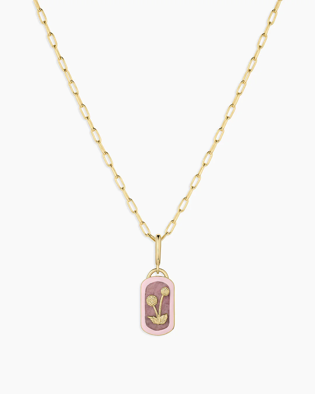 Power Gemstone Parker Charm Necklace Compassion