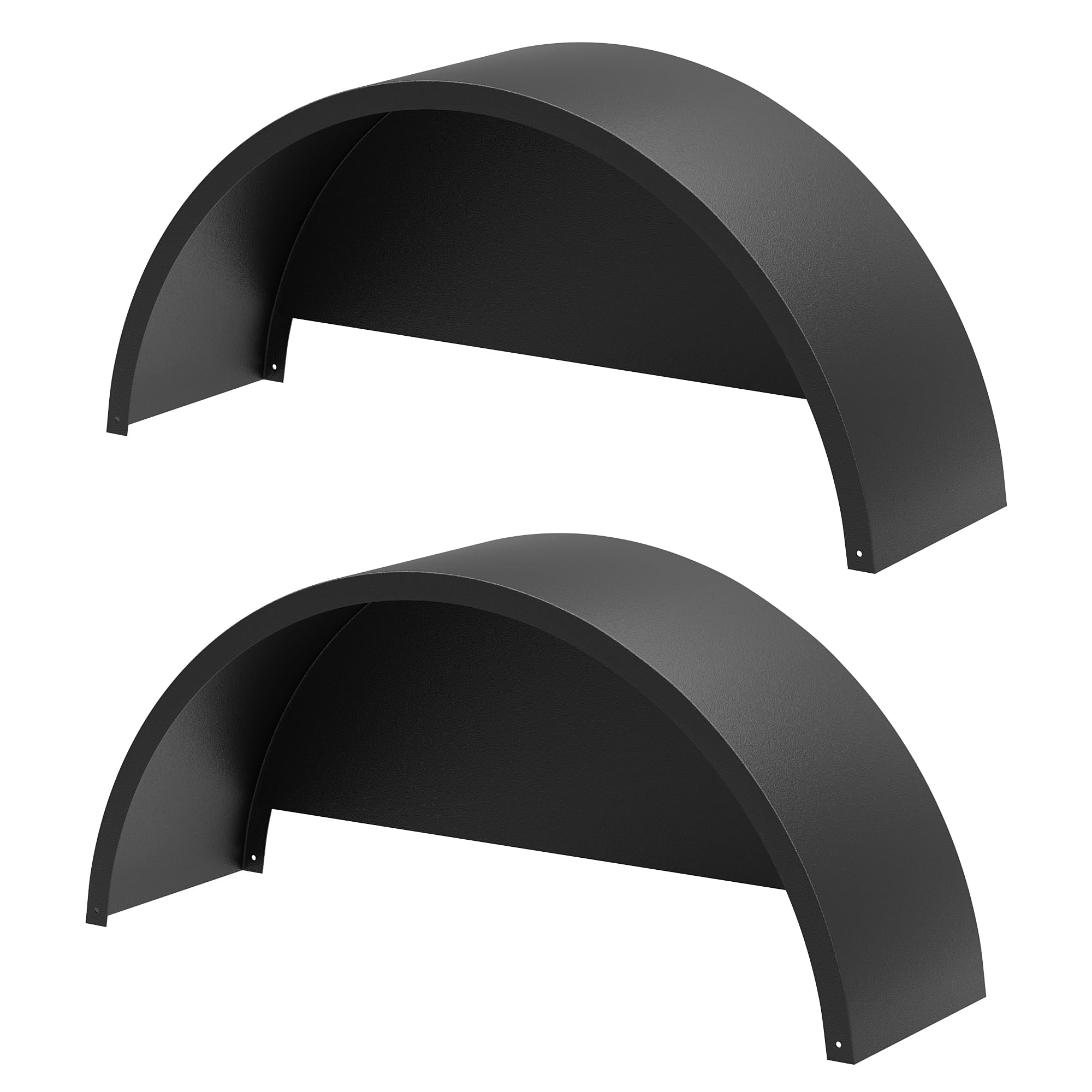 Garvee 2-Pack Trailer Fenders - Single Axle Compatible with 14-16 Inch Wheels, Durable Steel Construction, 32