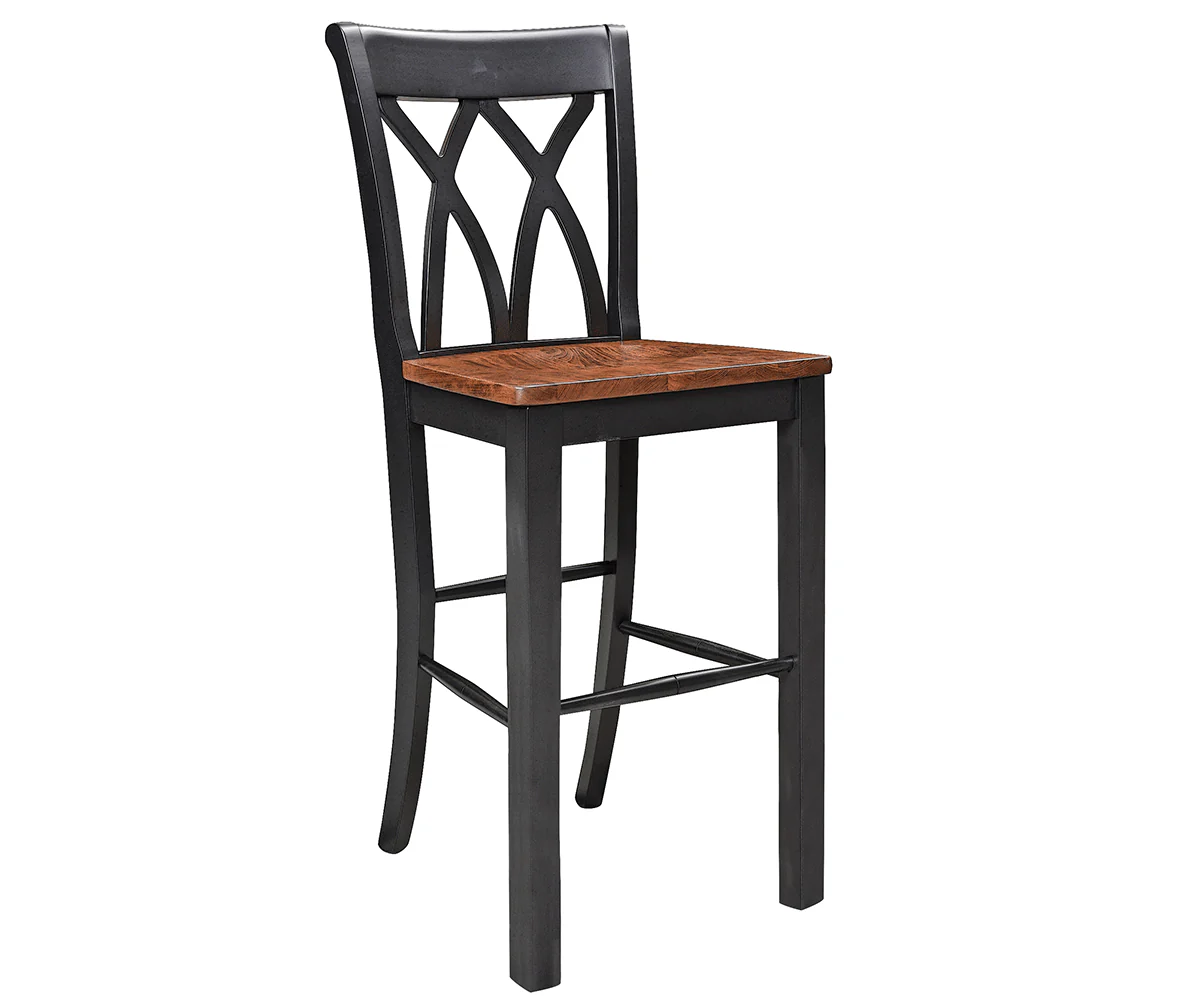 Amish Kula Stationary Bar Chair