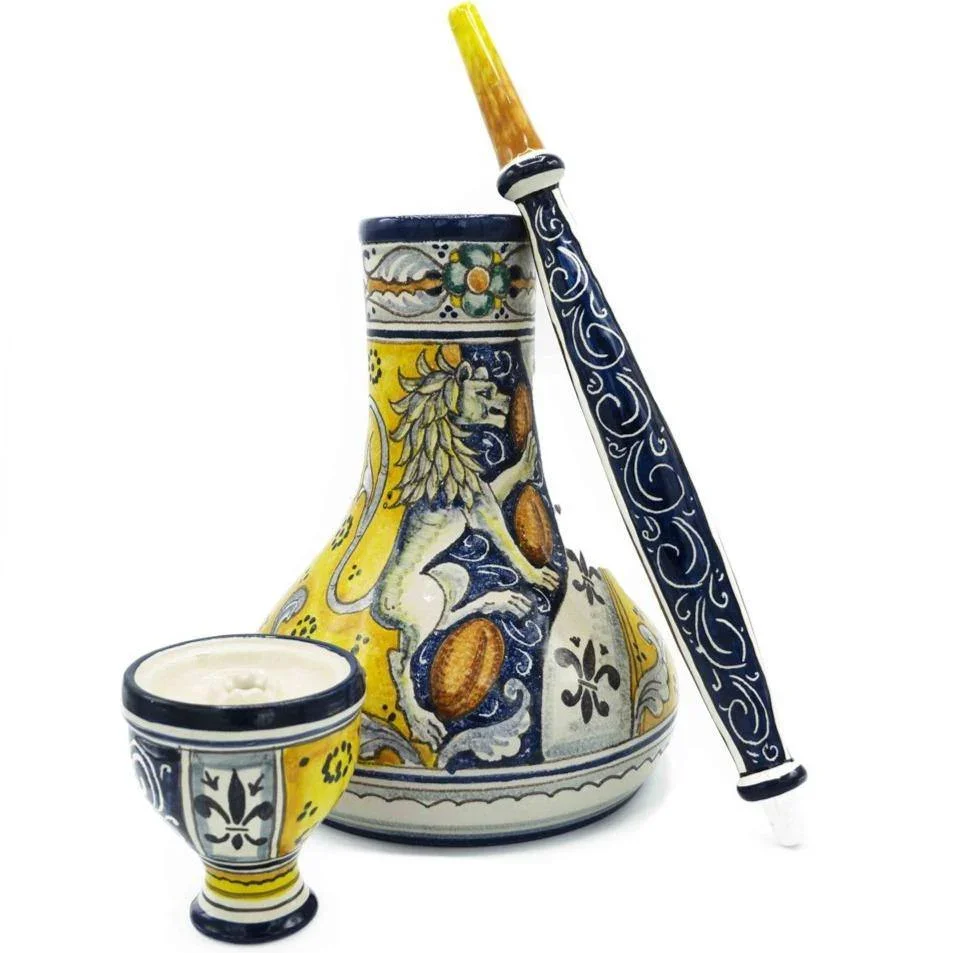 Antico Faenza Full Kit with GEOMETRY HOOKAH LITTLE BRO DARK