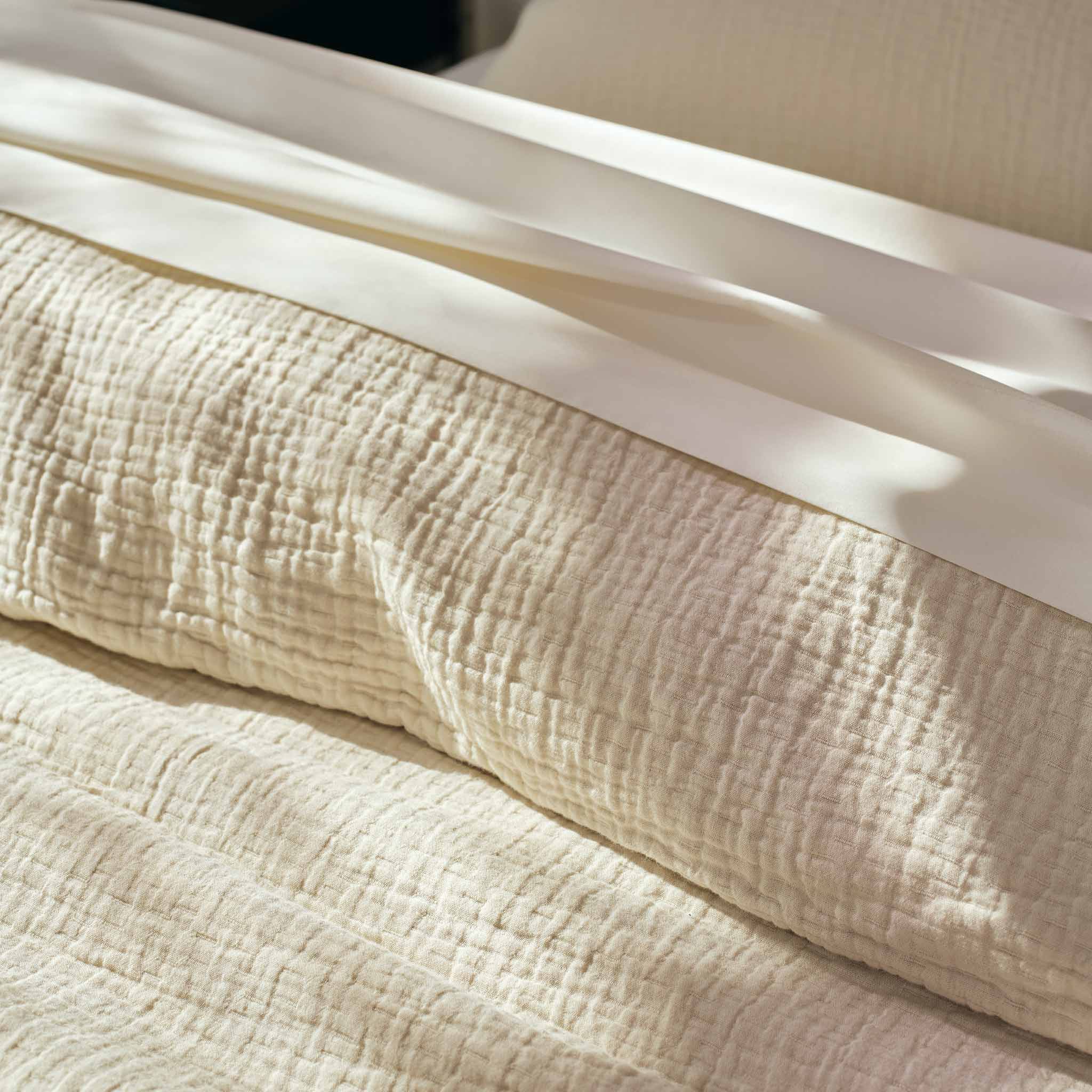 Breezeweave Crinkle Cotton Duvet Cover