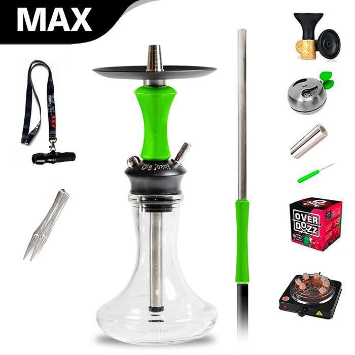 Big Jonny Hookah ESS (Evil Stainless Steel) - Green