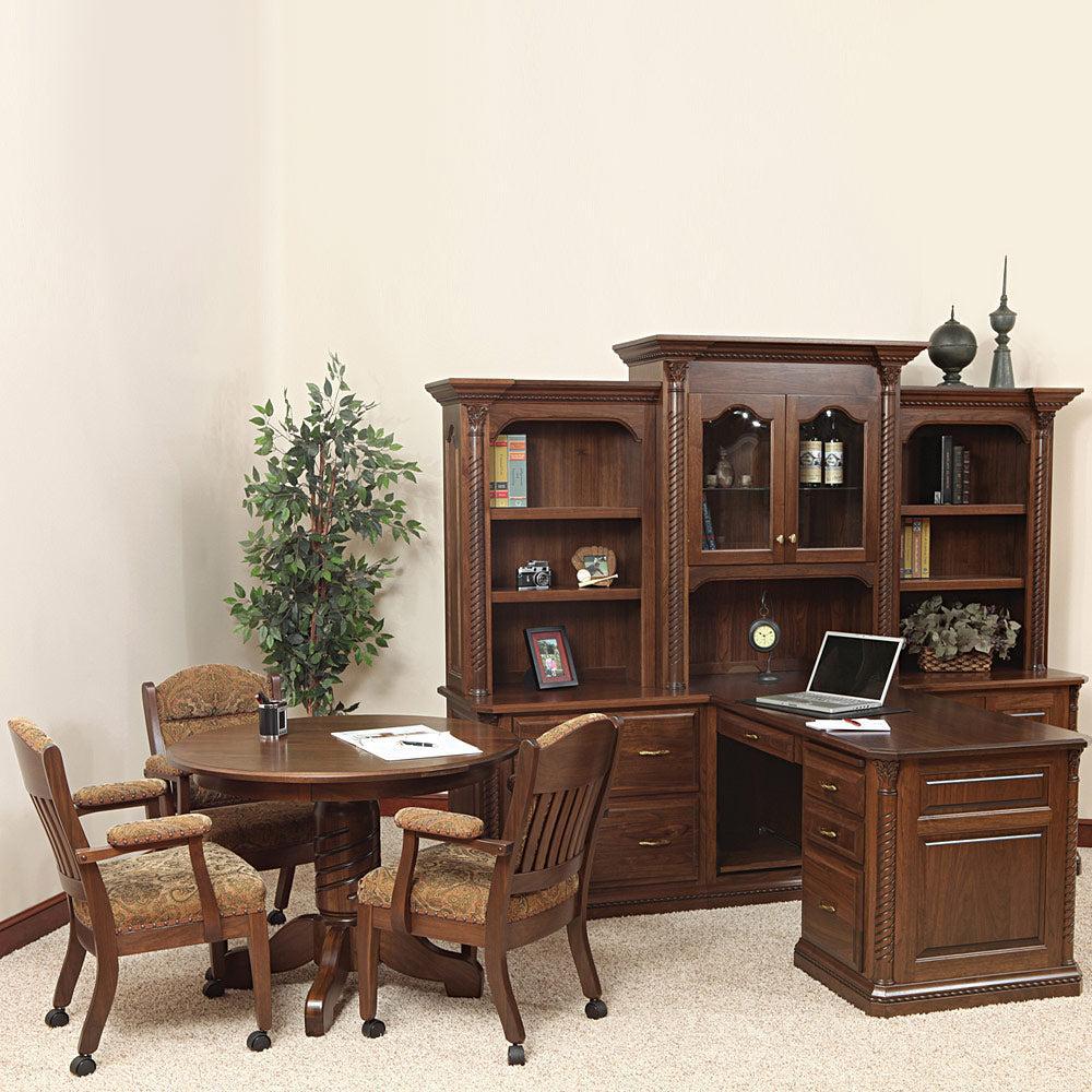 Amish Lexington Low Back Office Chair