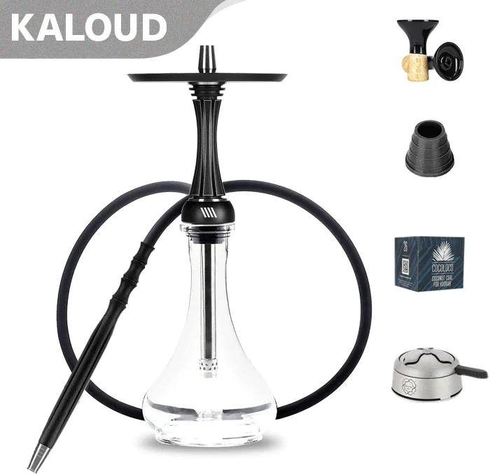 Alpha Hookah X Reverse - Matt Black