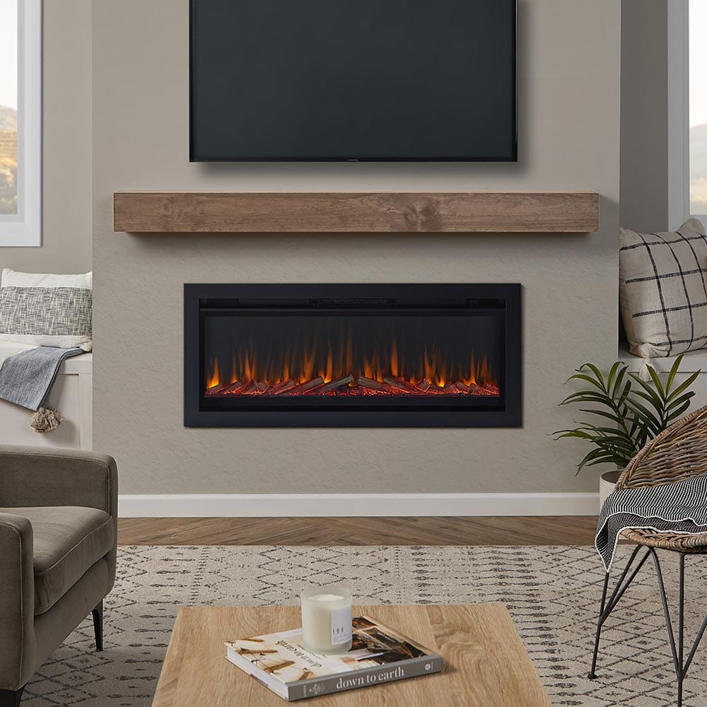 Real Flame 49-In Linear Electric Fireplace