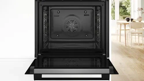 Bosch 71L Built-In Electric Single Oven - Black | HQA574BB3B