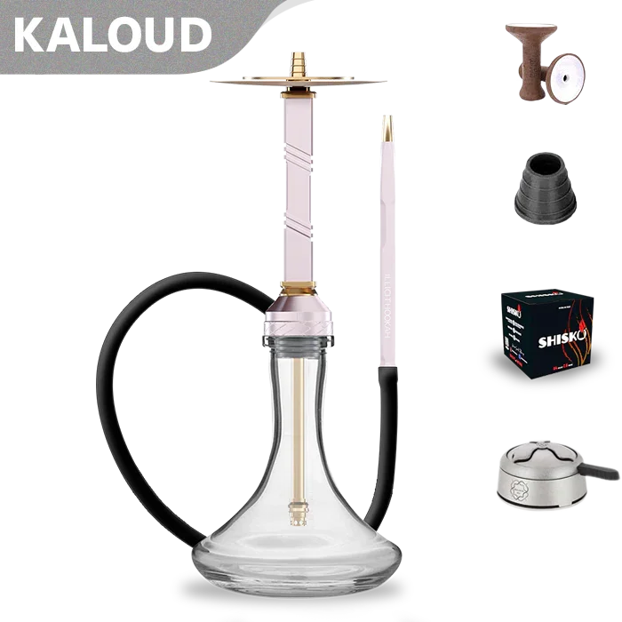 Illicit Hookah Model XI - Light Pink
