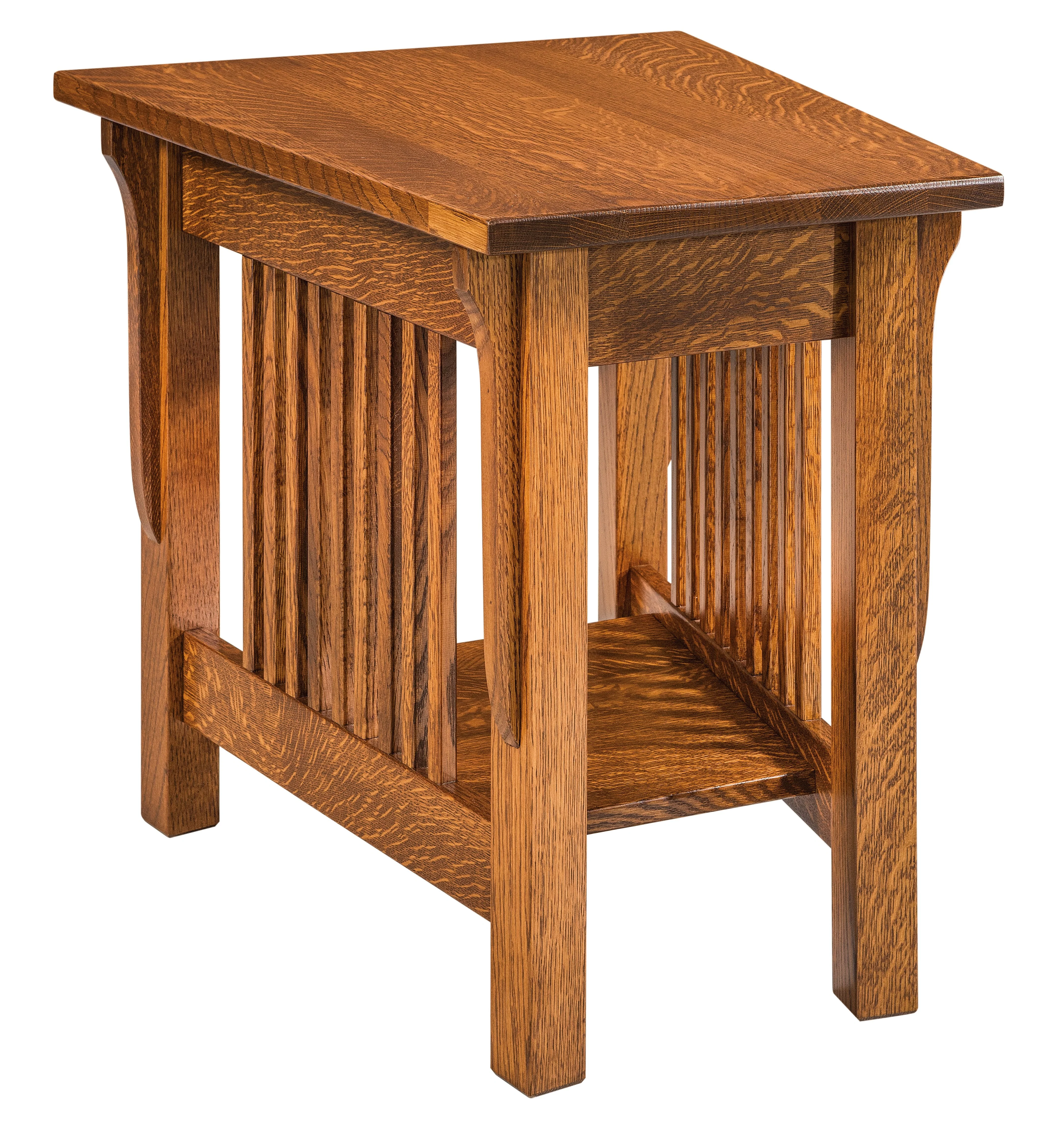 Amish Landmark Wedge End Table