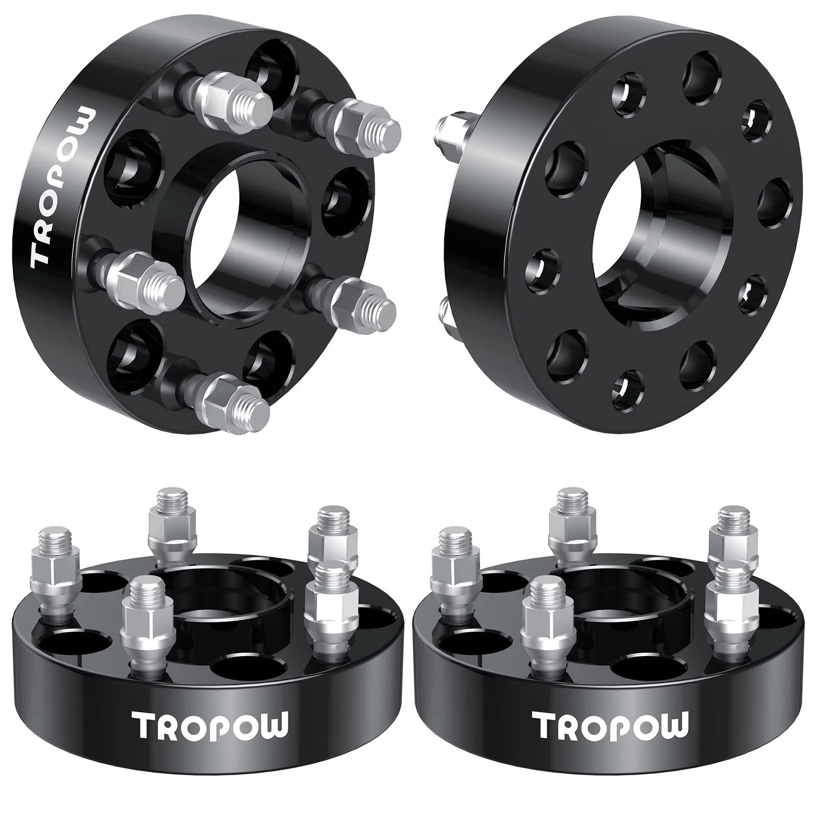 Garvee 2 Inch 5x5 Hubcentric Wheel Spacers for Wrangler 2007-2017