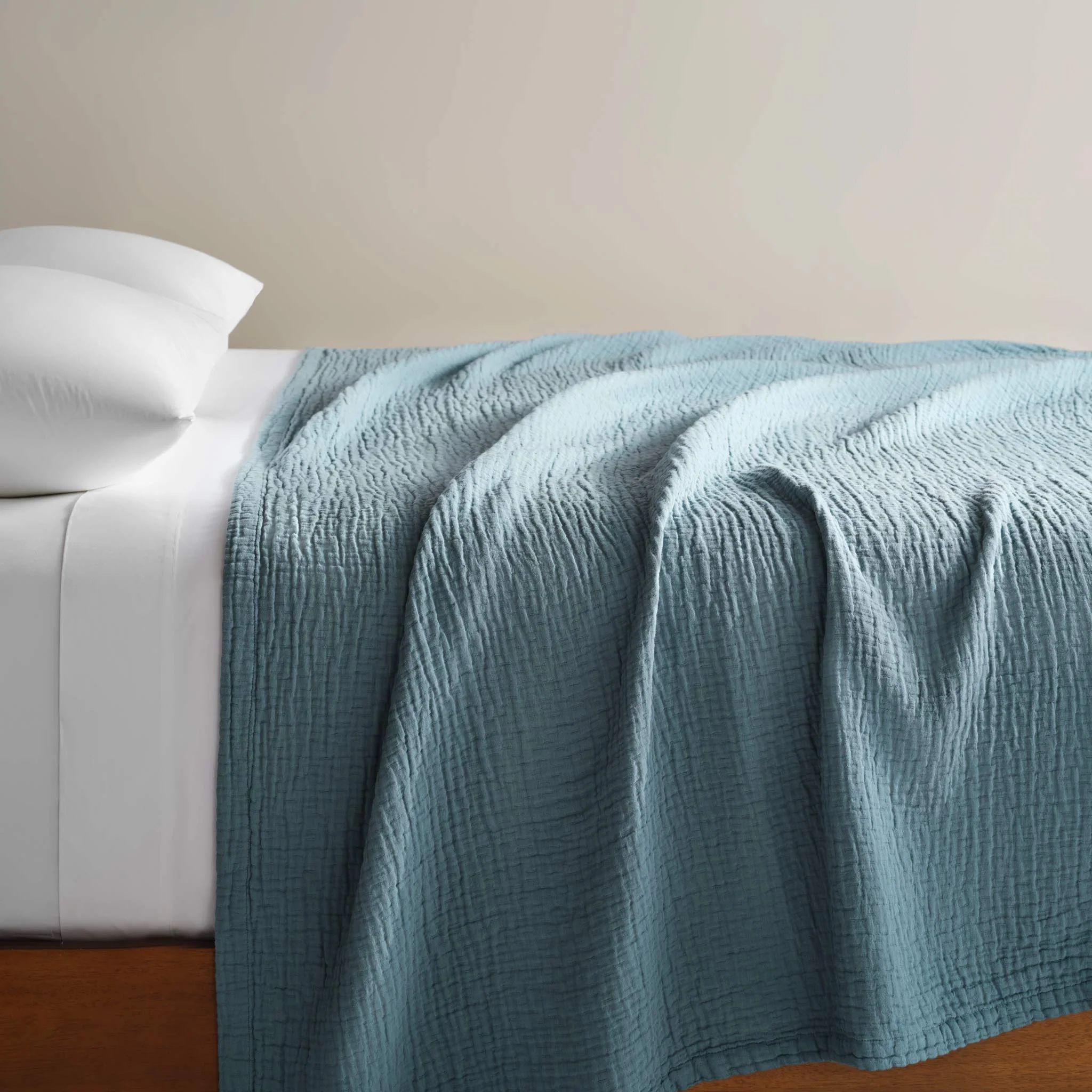 Breezeweave Crinkle Cotton Bed Blanket