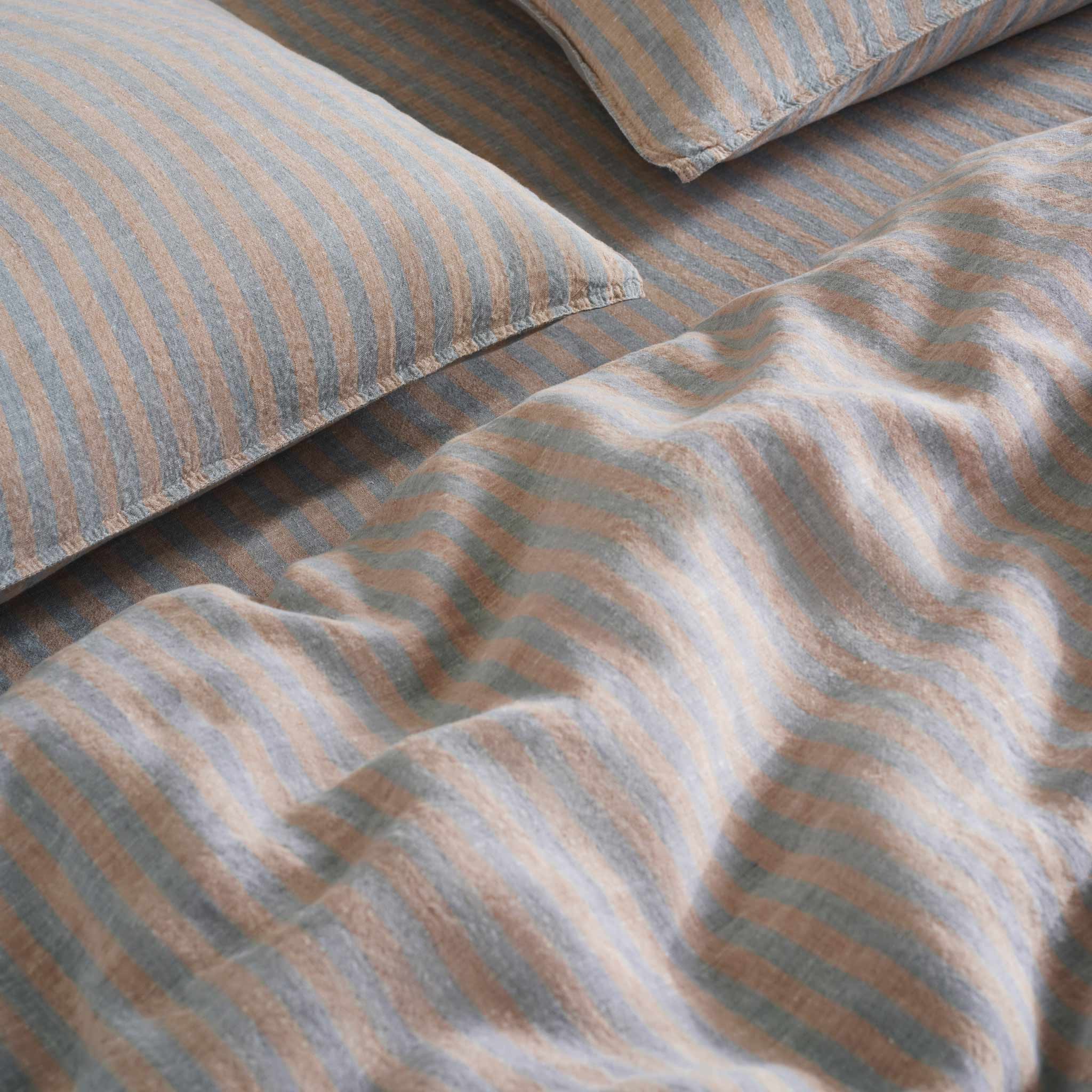 Washed European Linen Pillowcase Set