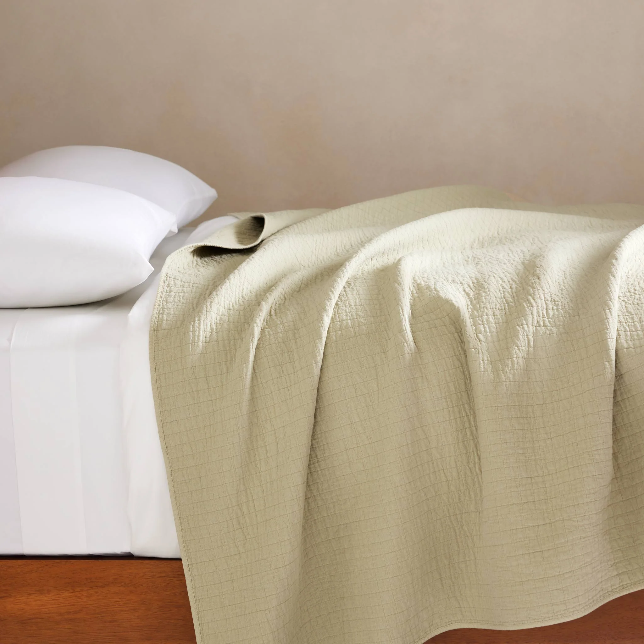 Lightweight Grid Cotton Bed Blanket - Last Call