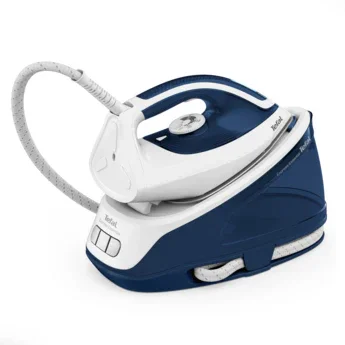 Tefal Express 2200W Steam Generator Iron - White & Blue | SV6116G0
