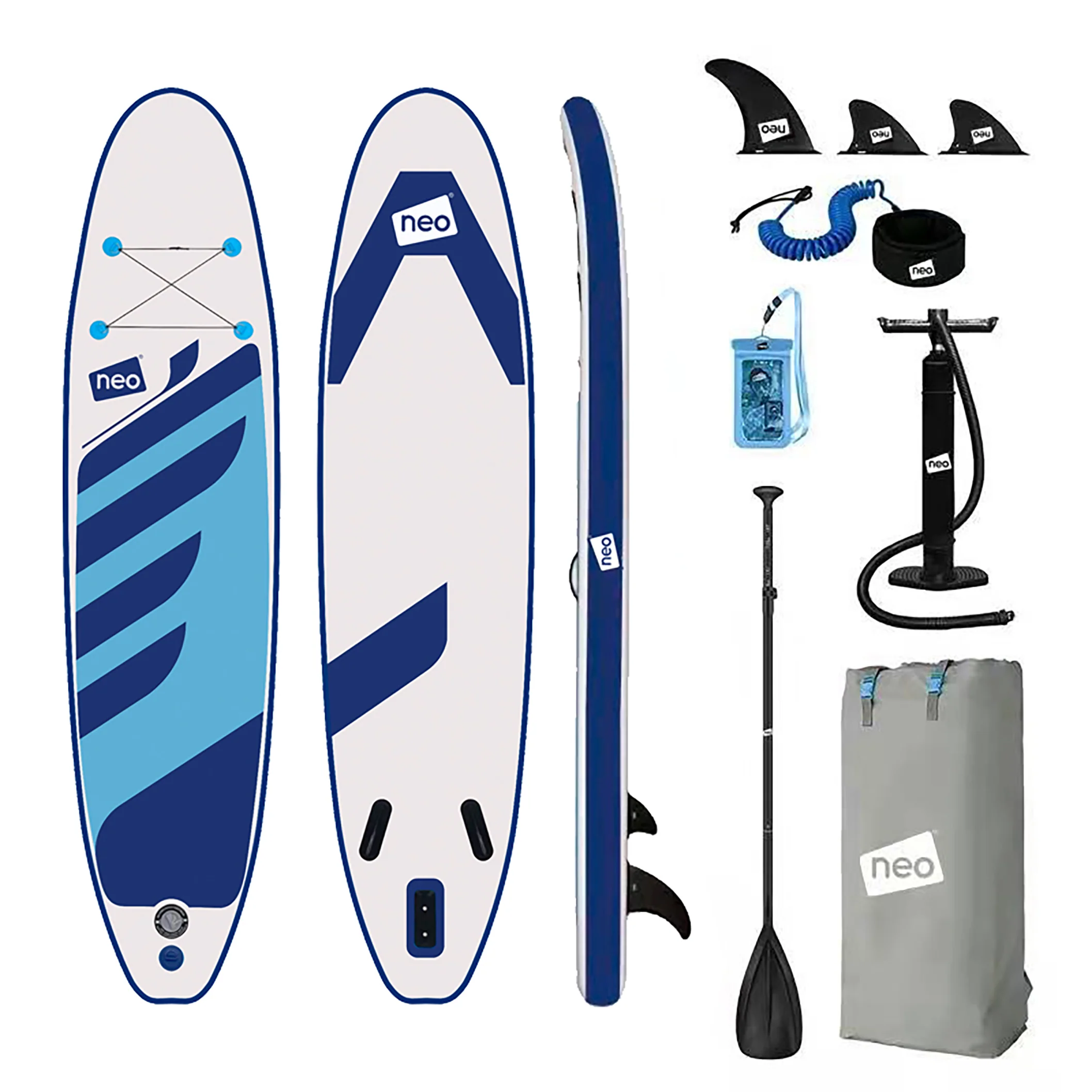 Neo 10FT Inflatable Stand Up Paddle Board ISUP with Accessories